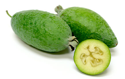 You either love them or you hate them. Most Kiwis grew up with Feijoas in their lunch boxes. The flesh of this fruit is both sweet and sour, and absolutely delicious!