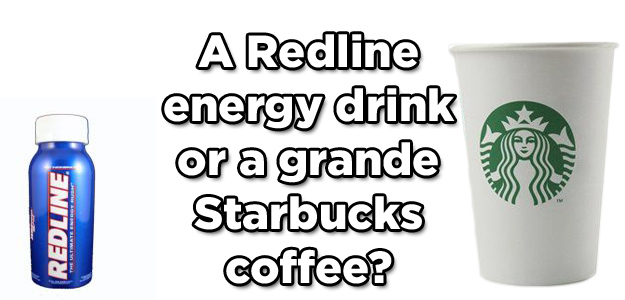redline energy drink caffeine content