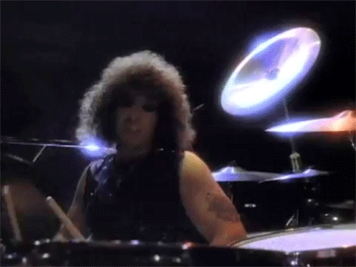 A.J. Pero from Twisted Sister