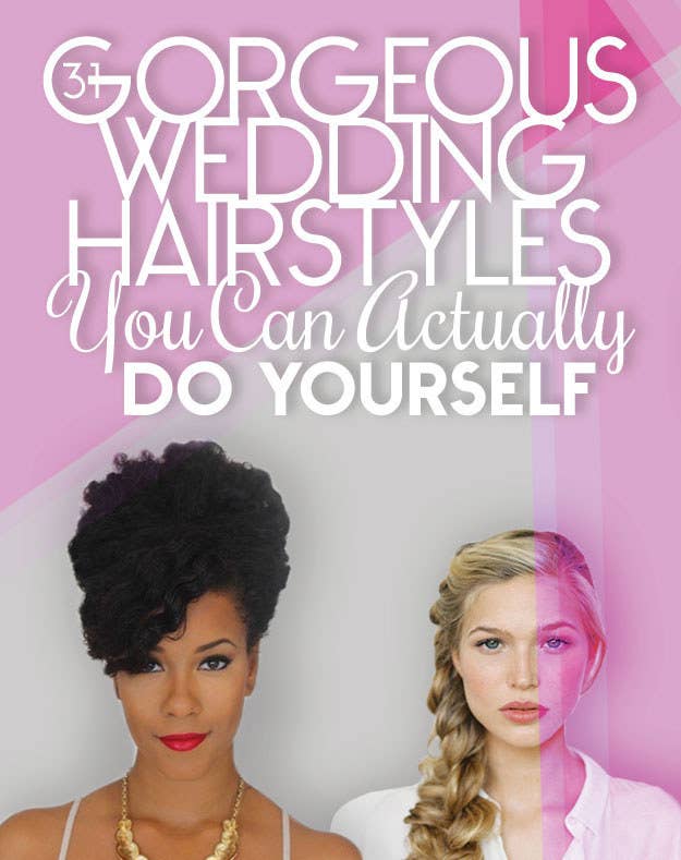 31 Gorgeous Wedding Hairstyles You Can Actually Do Yourself