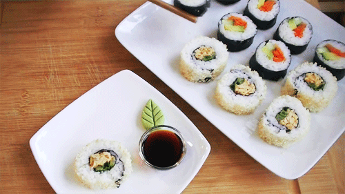 There's nothing that compares to the taste of a fresh tuna roll.