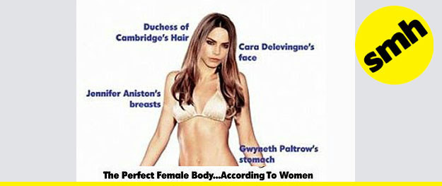 The Perfect Female Body According To Women Men, Pic