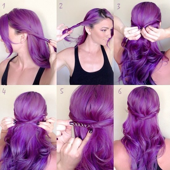 21 Ridiculously Easy Hairstyles You Can Do With Spin Pins