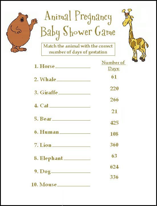 30 Juegos De Baby Shower Que Son Realmente Divertidos