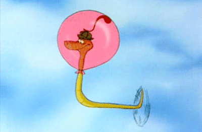 Naturally you’d assume any secondary villain would get lost in the epic-ness that is Prince John. But to Sir Hiss’ credit, he more then holds his own. Taking a page from Kaa, Sir Hiss serves as the suspicious assistant to Prince John during his erroneous tenor as ‘King.’ When not protecting the Phony King of England, Sir Hiss can be seen flying around in balloons or drinking large quantities of ale. Silly serpent indeed.