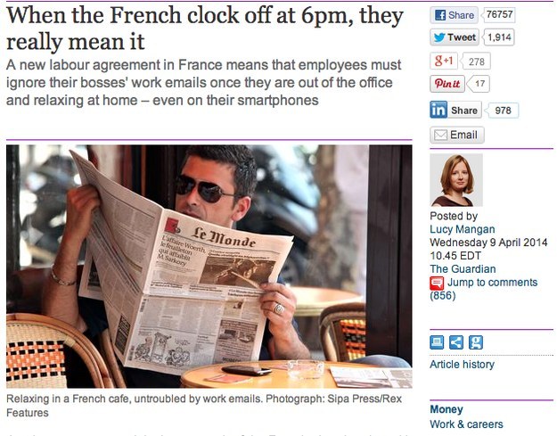 No France Did Not Make It Illegal To Answer Work Emails After 6 P.M