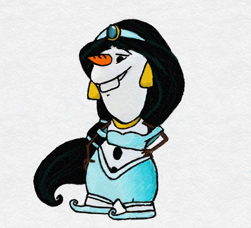 olaf in moana