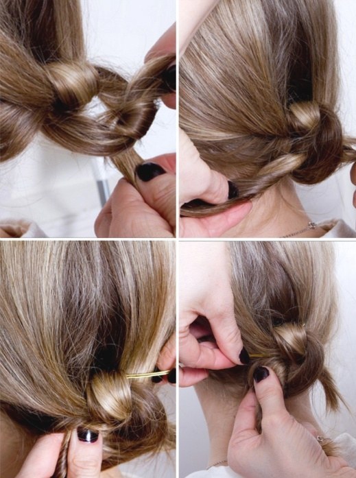 Pin twirls hair on sale styles