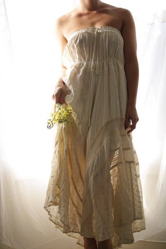 36 Of The Most Effortlessly Beautiful Boho Wedding Dresses Ever