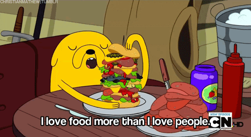 Your stomach is bottomless pit.