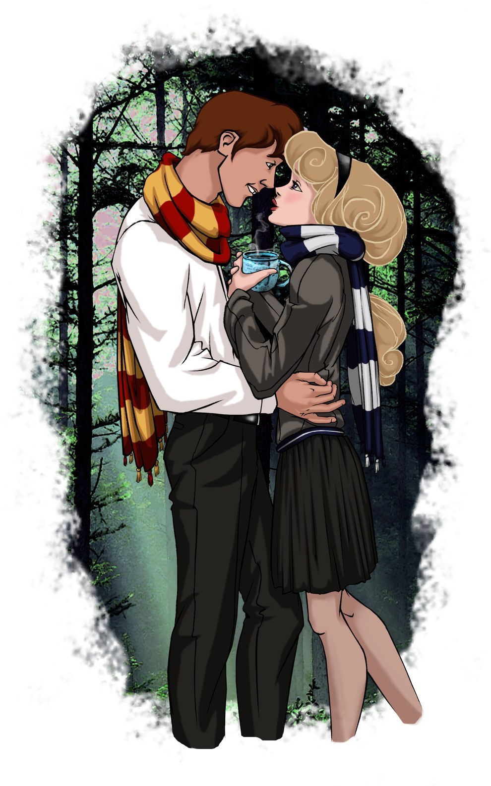 26 Disney Characters Reimagined As Hogwarts Students