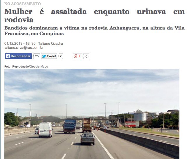 Melhor aguentar até chegar em casa. Veja a notícia.
