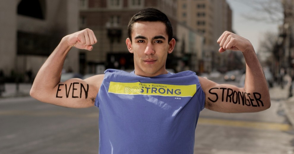 Boston Marathon tribute unites survivors, first responders