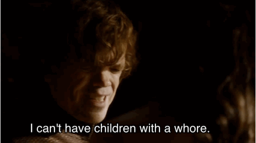 La semaine dernière, leur relation avait été découverte par une espionne de Cersei. Pour lui éviter une mort atroce, le nain décide donc de lui faire croire qu'il ne veut plus d'elle, et de l'envoyer à Pentos.