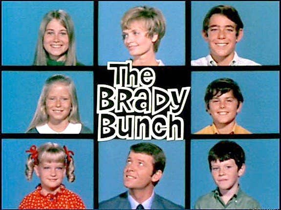 Write down a list of names of characters from different TV families (like The Brady Bunch, The Simpsons, The Adams Family) and have guests try to guess the correct show.