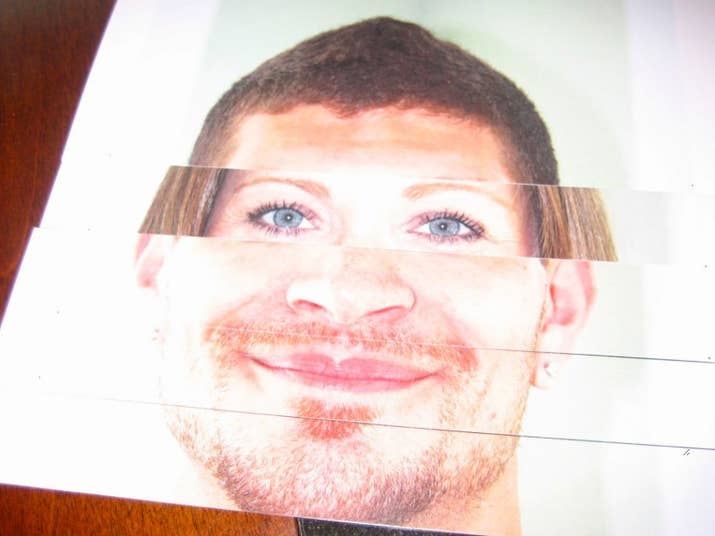 Blow up photos of mom and dad (and other relatives if you'd like) and cut them into strips so guests can rearrange them to see what baby may look like. The results are equal parts funny and creepy.