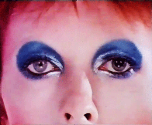 Follow up previous step by layering heroic amounts of neon eyeshadow around those peepers. You know, eyes are windows to the soul. So take this opportunity to make your eyelids into beautiful, flamboyant curtains.