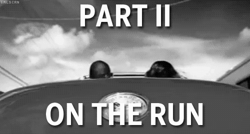 A sort of follow up to "Bonnie and Clyde," this song is also about love on the run.