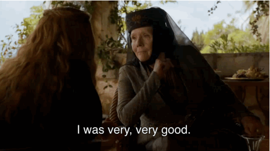 On te croit sur parole, Olenna.
