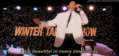 The part where he's shown singing to an audience was filmed the next day.