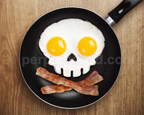 Crack two eggs inside the ring and you'll have a b-fast worthy of a pirate. Buy it here for $9.99.