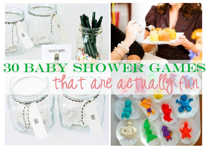 forkæle elev Shining 30 Baby Shower Games That Are Actually Fun