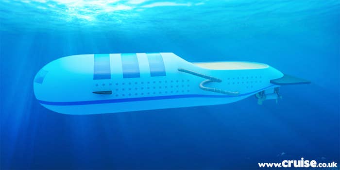 Cruise announced a new initiative starting next year: submarine cruises. Their Chief Engineer - the suspiciously-named Emmanuel Subs - said that they've "spared no expense" in getting the programme up and running, and is hoping that, come summer 2015, people will be able to jump on board a submarine and enjoy all the fun of a cruise ship, underwater.