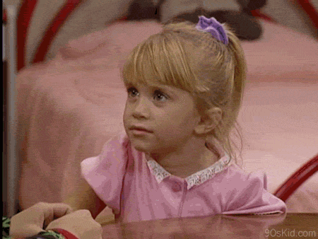 If you haven't noticed by now, about 70% of Full House catchphrases are from Michelle! DUH! Seriously, why did the family let her get away with this?