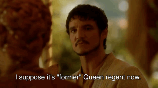 Comme quand il n'hésite pas à remettre Cersei à sa place.