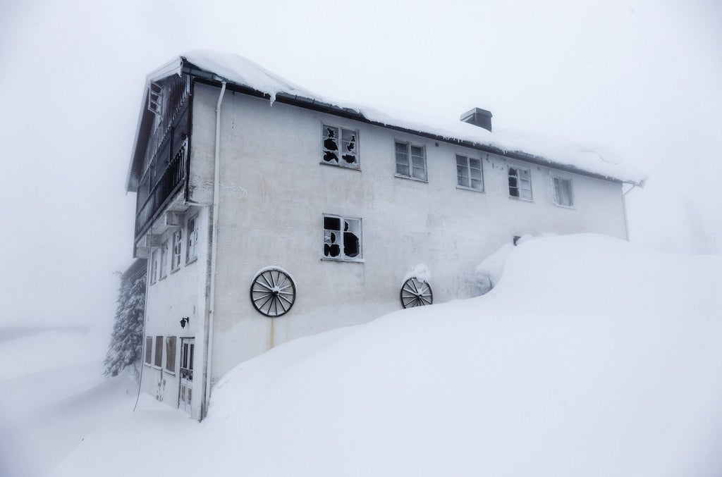 The Bislingen mountain lodge in Norway