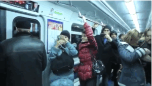 Origin: Henry VOccasion: When faced with an inconsiderate commuter.