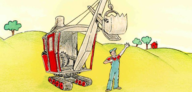 Mike from "Mike Mulligan and his Steam Shovel"