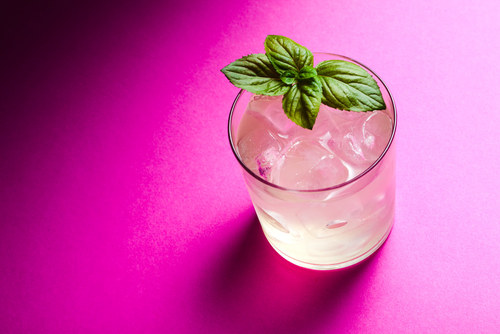 Pink Basil Margarita