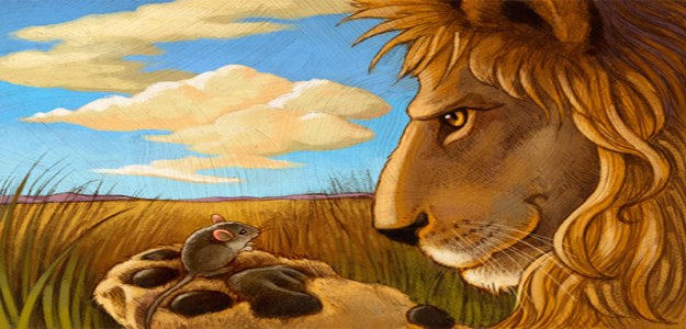 Lion from "The Lion and the Mouse"
