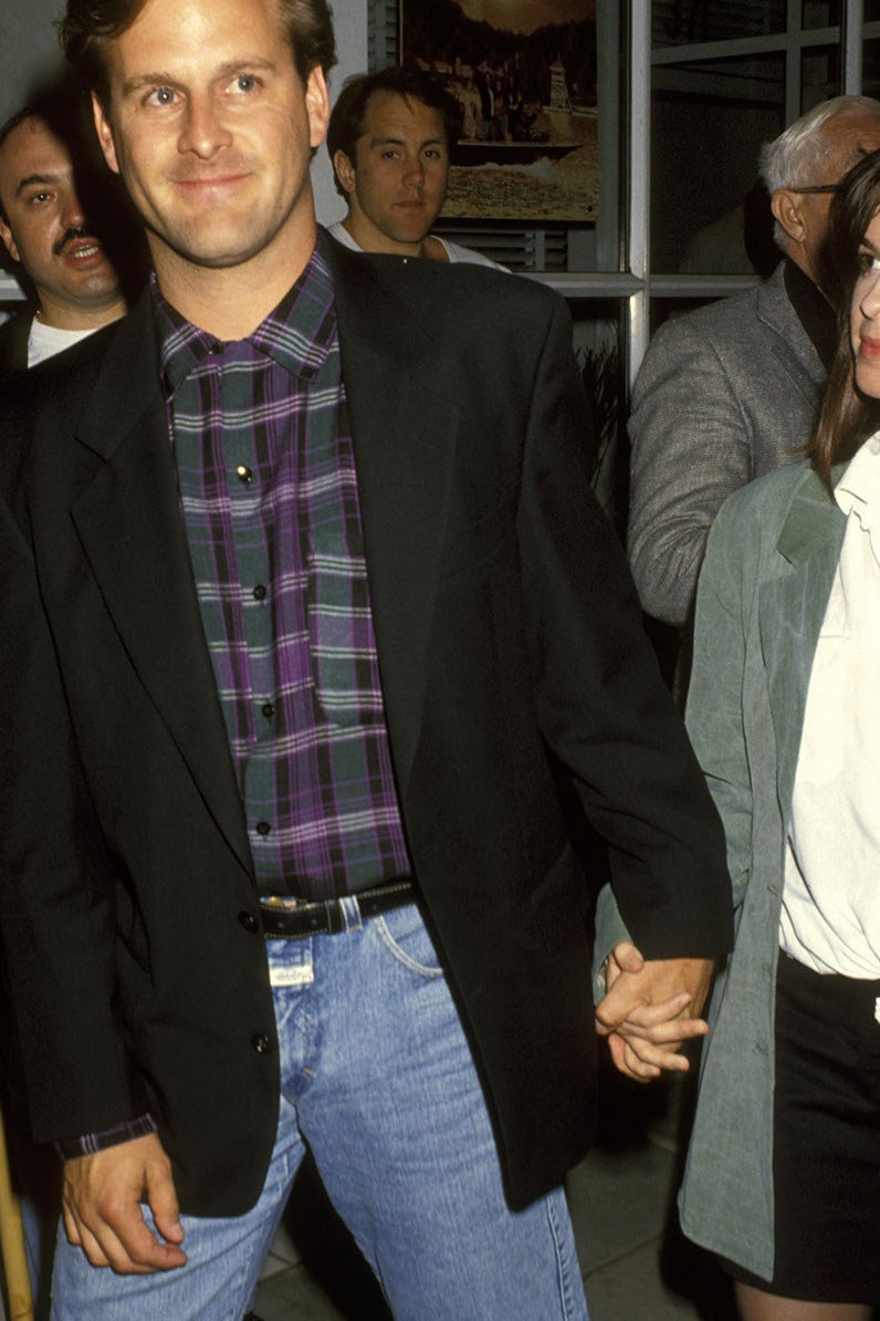 Coulier and Morissette in 1993, during happier times.