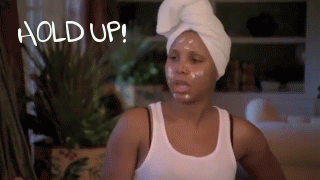 "Hold up. Let me go put my white face on and then send you another picture and hopefully we would be good to go."