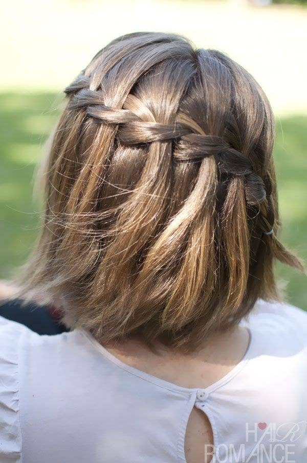 The best part is how it works on short hair. Directions here.