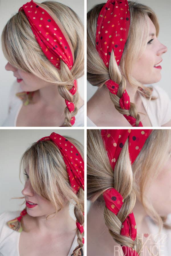 This is pretty much perfect summer picnic hair.