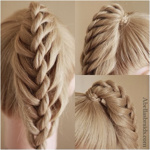 Step Ladder Braid Hairstyle | Hairstyles For Girls - Princess Hairstyles