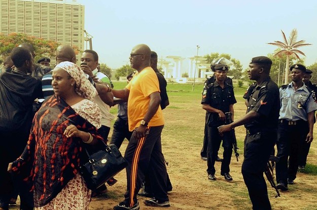 Police Try To Stop Bring Back Our Girls Rally In Nigeria S Capital