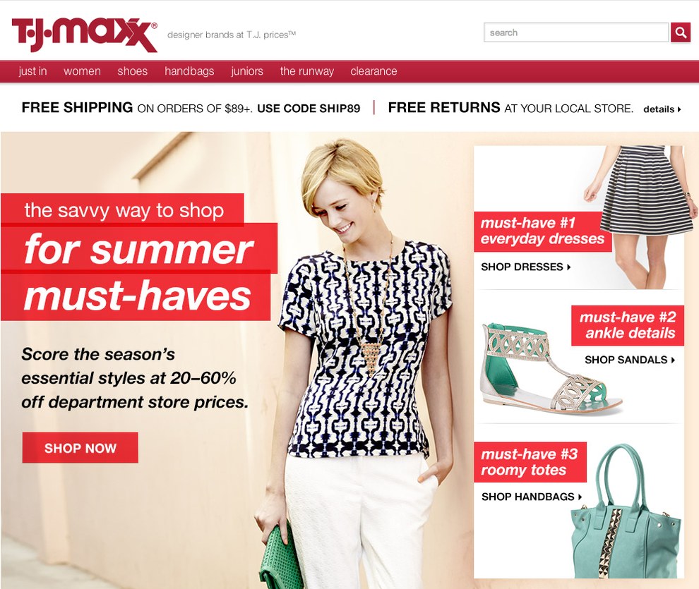 TJ MAXX WOMEN'S SUMMER CLOTHES DESIGNER HANDBAGS PURSES SHOES