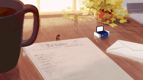 What it usually means: A piece of paper detailing your relevant work experience.What it actually means: A piece of paper detailing every poor choice and bad decision you've ever made, waiting to vanish into the gaping maw of your job search never to be seen again.