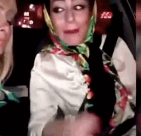 Watch Two Young Iranian Women Crash Their Car While Singing For A