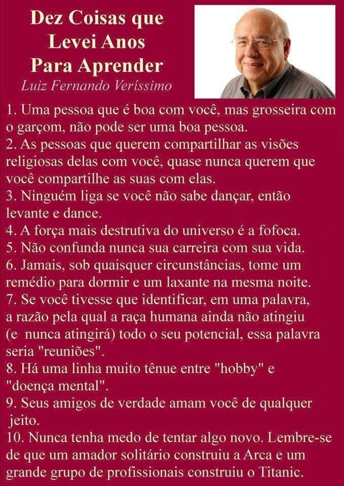 Lendo Luis Fernando Veríssimo Frases E Textos Para Compartilhar