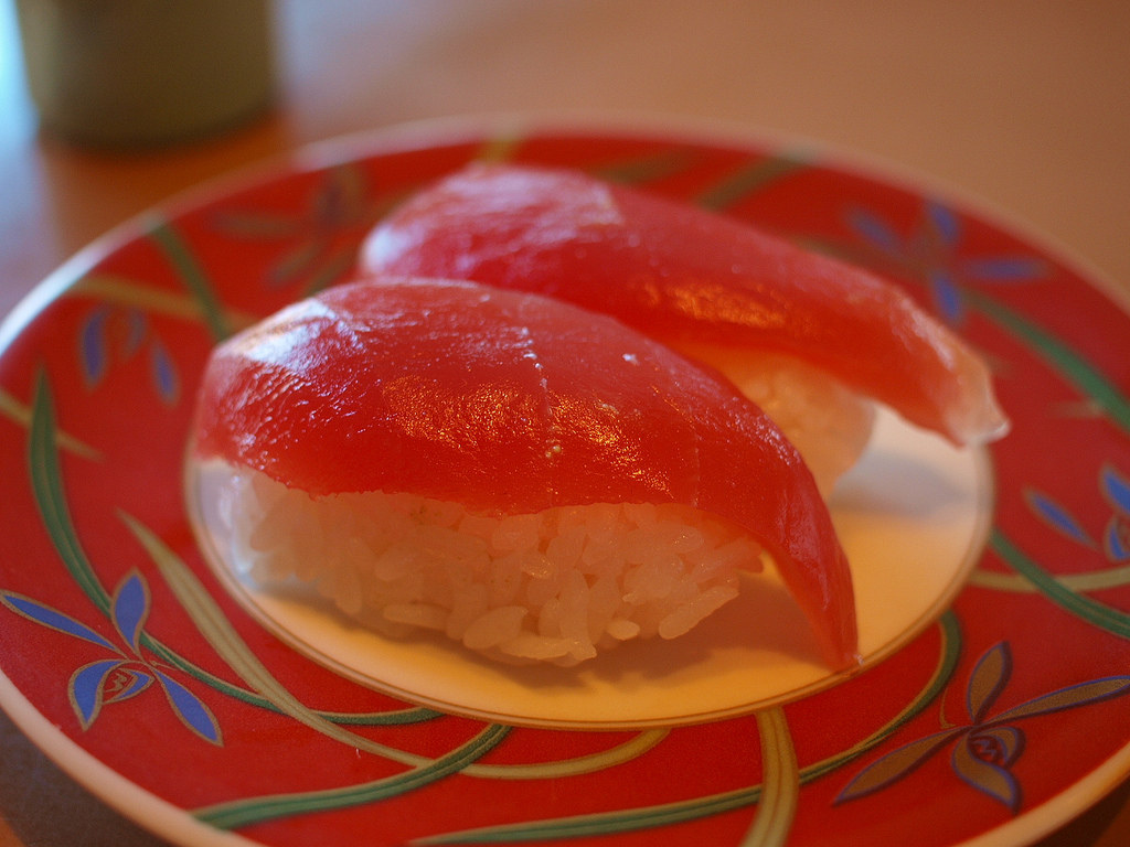 There are even different variations of tuna sushi! From Manguro to Katsuo, it all tastes delicious.