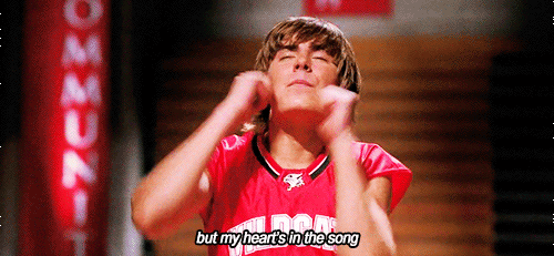 Hey. If you want to sing, Zac Efron, you sing. The Wildcats will understand.