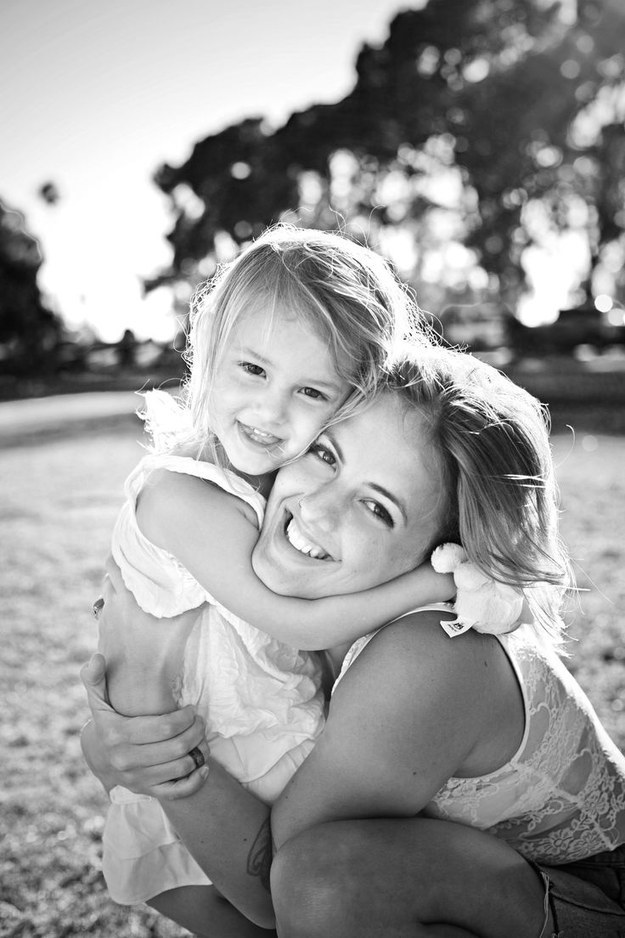 Mother And Daughter Pose For Photo Shoots In The Park Stock Photo, Picture  and Royalty Free Image. Image 3825258.