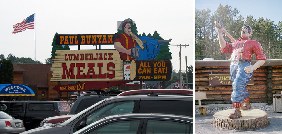 No trip to the Dells or Minocqua is complete without a fat stack of flapjacks from Paul Bunyan's Cook Shanty.