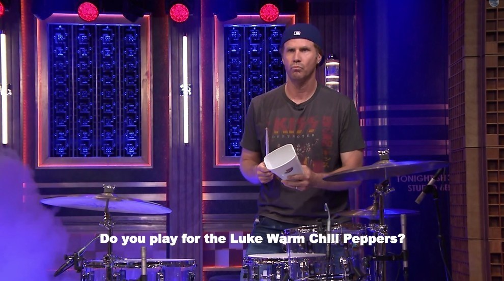 Will Ferrell And Doppelganger Chad Smith Have Epic Drum Off On The Tonight Show