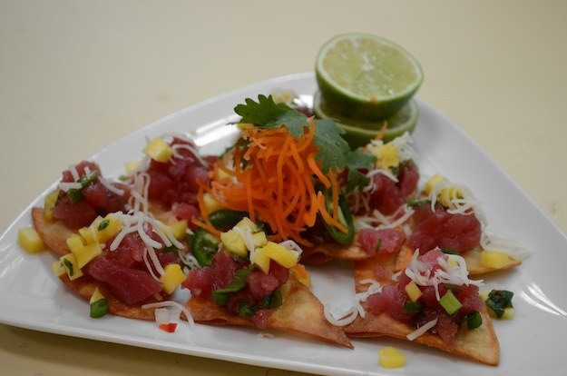 Bet you never thought of using tuna like this, huh? Mind. Blown.